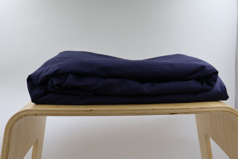 Aus Made - Navy Cotton Anchor Sheet Set
