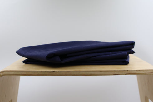 Aus Made - Cotton Navy Pillowcase Set