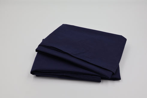 Aus Made - Cotton Navy Pillowcase Set
