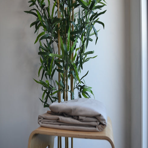 Australian Made Chino Beige Colour Flat Sheet