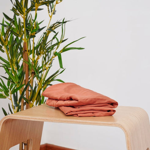 Aus Made - Bamboo Terracotta Anchor Sheet Set